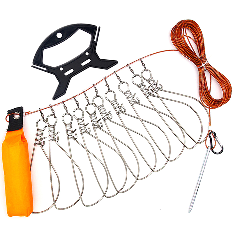 New 5-snap Float Fish Stringer - đánh giá và giá Fly Reel