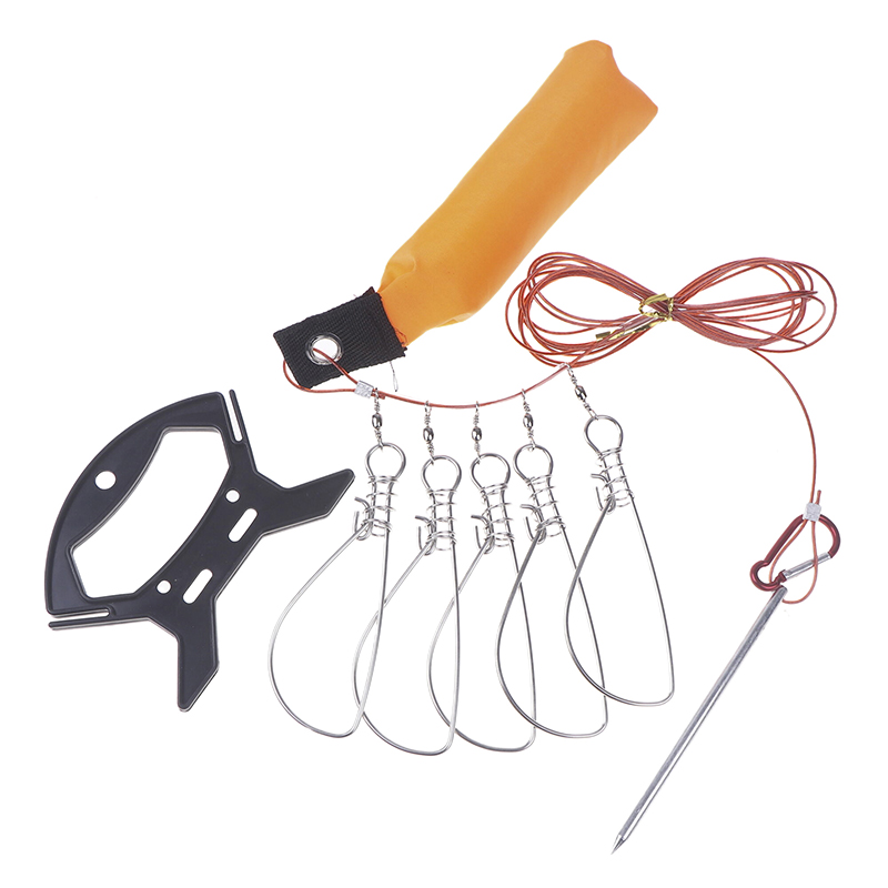 New 5-snap Float Fish Stringer - đánh giá và giá Fly Reel